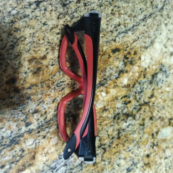 F8 Slam Rec Specs Liberty Sport Red & Black Protective Glasses 52 17 135 - Picture 9 of 11